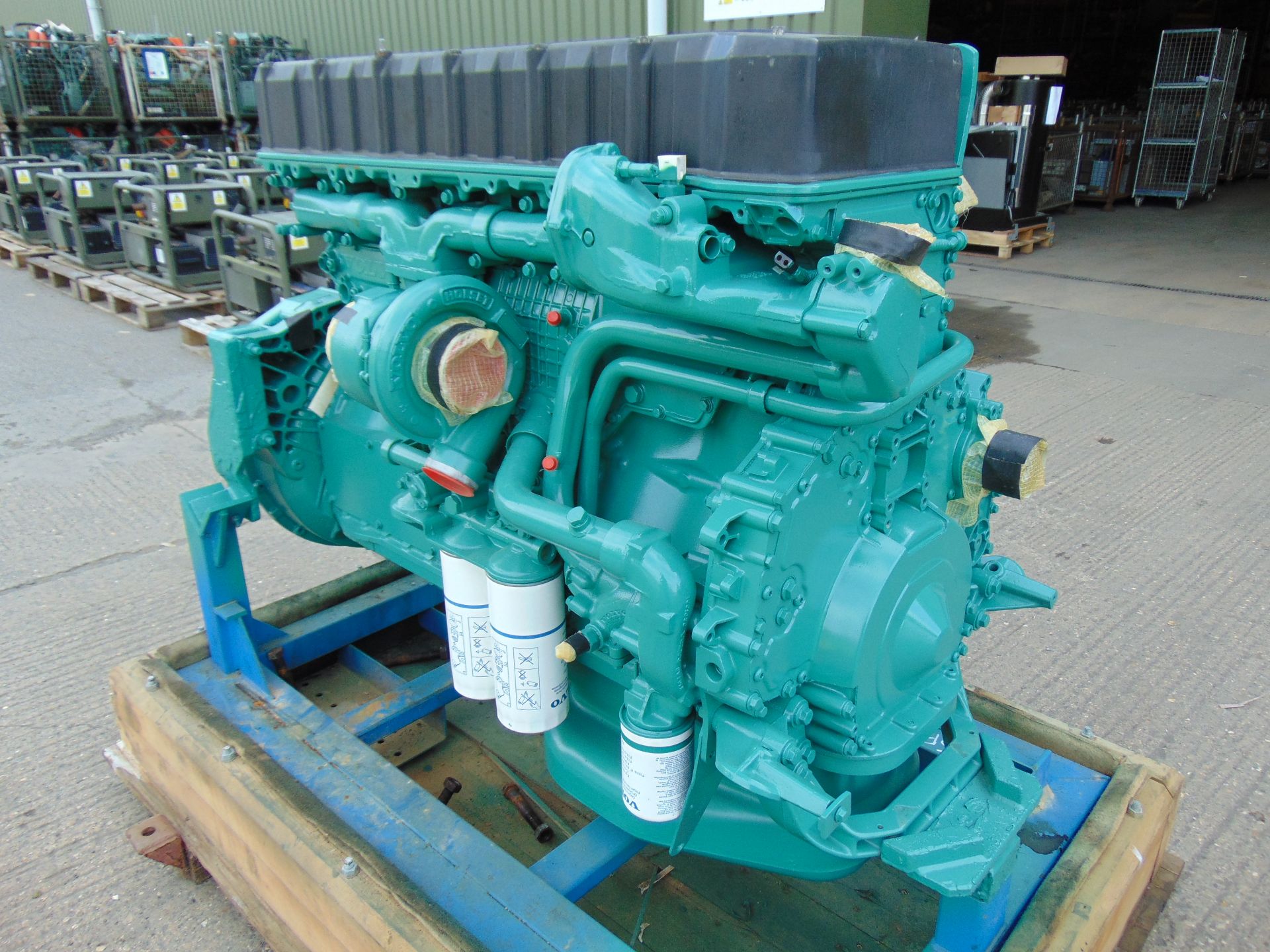 Volvo D12A 340 EC96 12.1 L Turbo Diesel Engine - Image 8 of 16