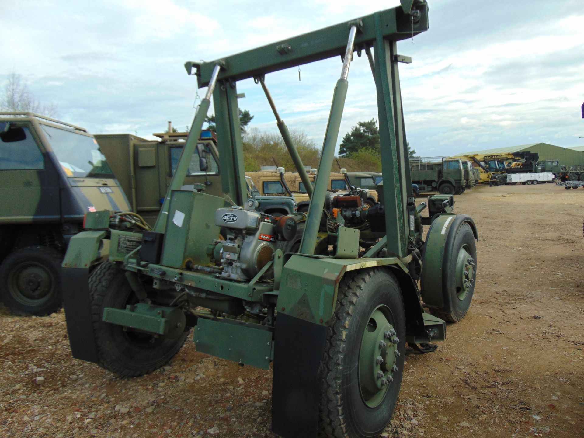 Esco Datron CLT (Container Load Trailer) Dolly Set System - Image 8 of 12