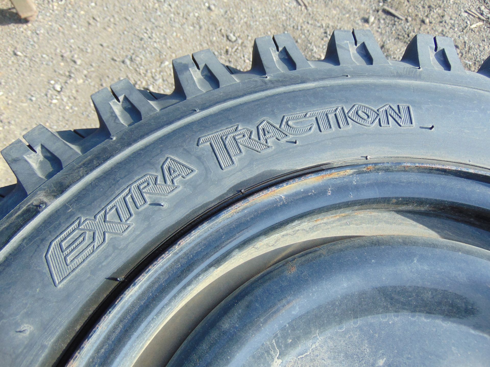 4 x Deestone Extra Traction 6.00-16 Tyres with 5 Stud Rims - Image 5 of 7