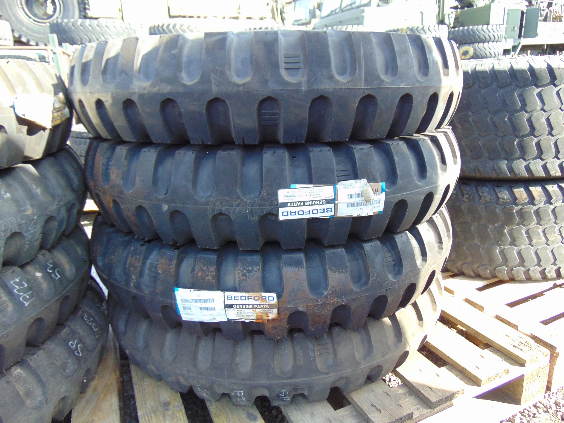 4 x S.T.A. 9.00-20 Crossply Tyres - Bild 2 aus 7