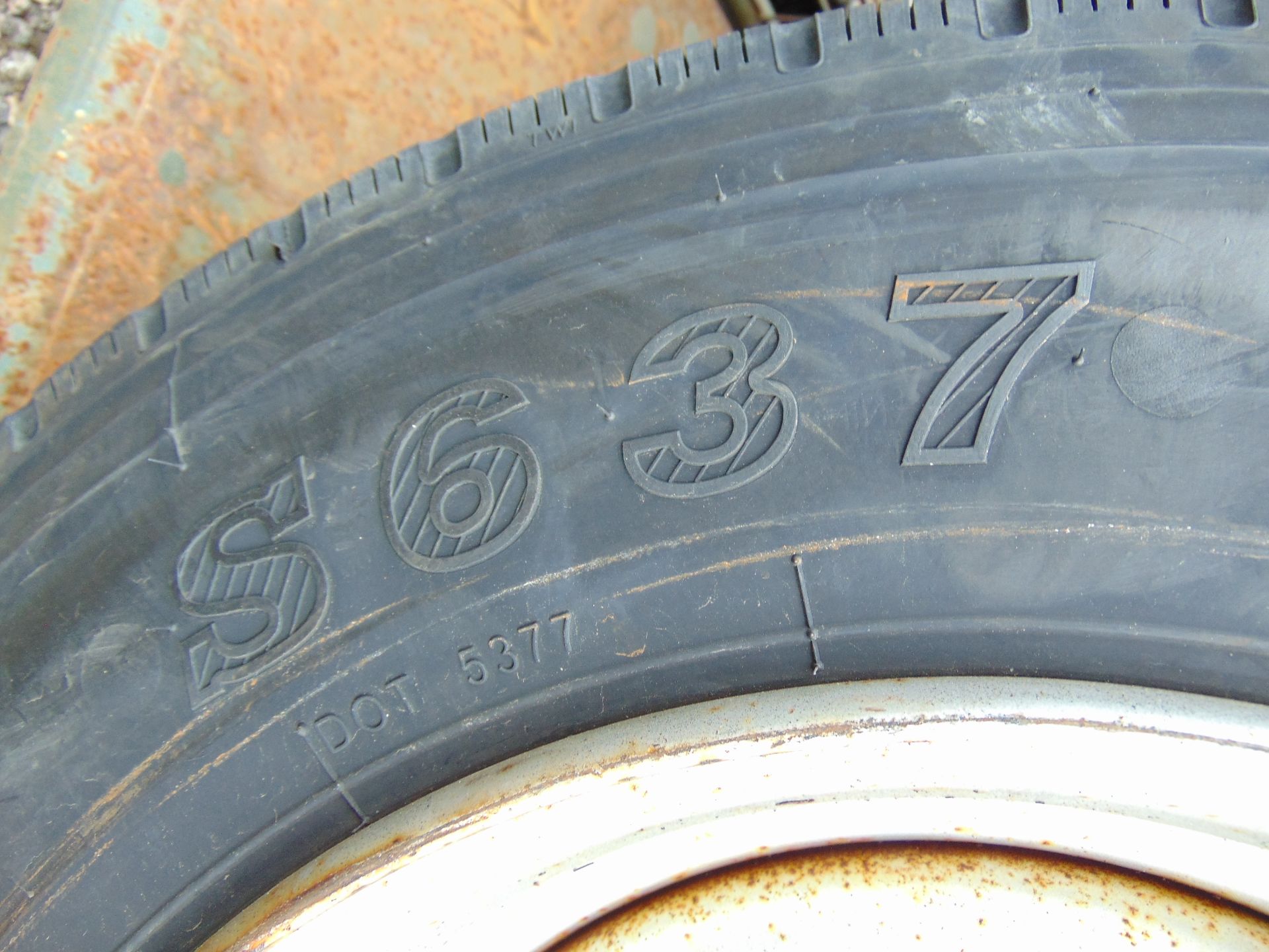 6 x Sailun S637 215/75 R17.5 Tyres with 6 Stud Rims - Image 4 of 7