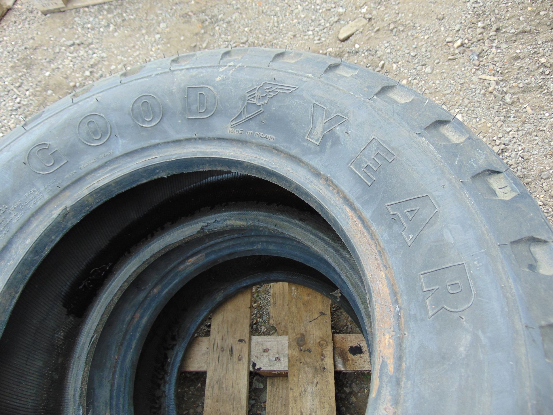 3 x Goodyear 11.5/80-15.3 Tyres - Image 4 of 6