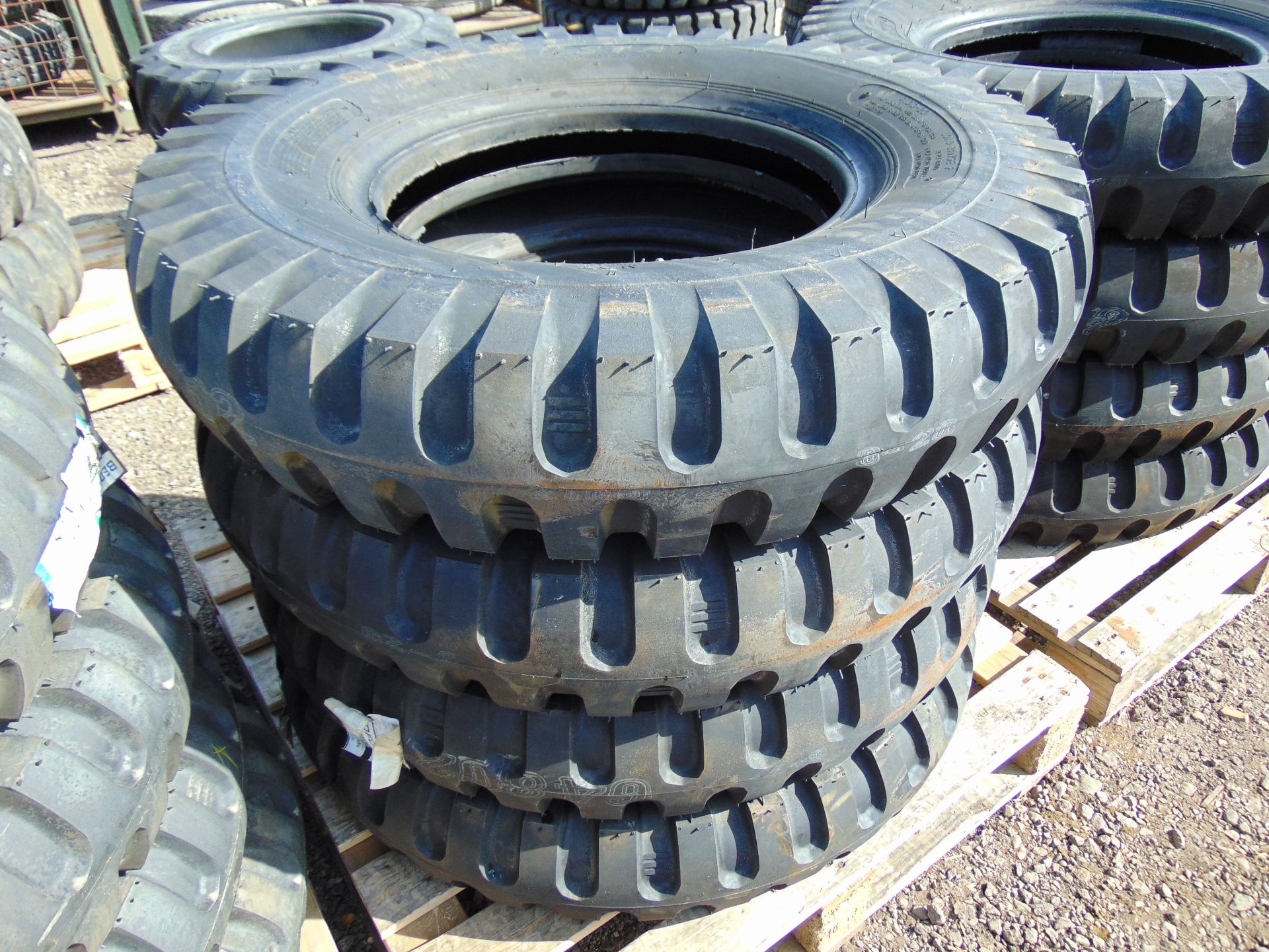 4 x S.T.A. 9.00-20 Crossply Tyres