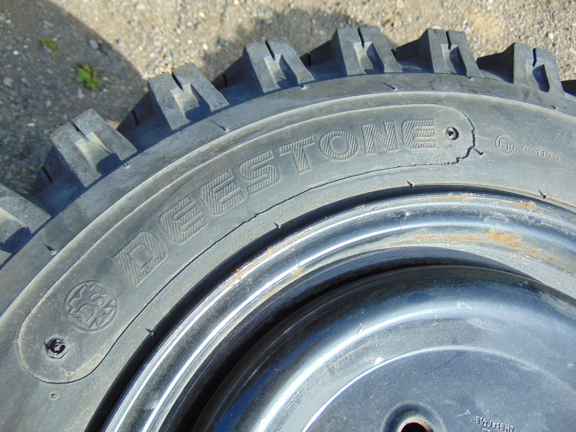 4 x Deestone Extra Traction 6.00-16 Tyres - Image 4 of 7