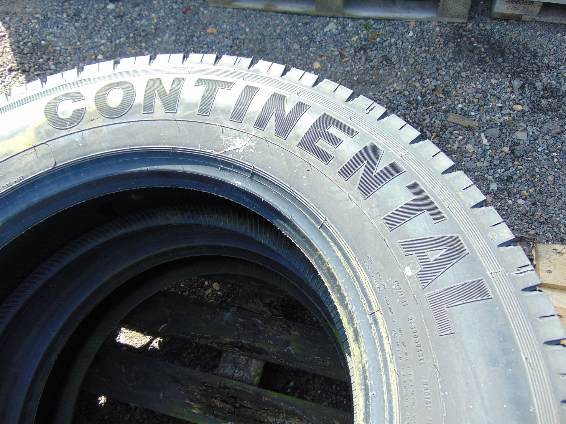 2 x Continental Regional Traffic 275/70 R22.5 Tyres - Image 4 of 6