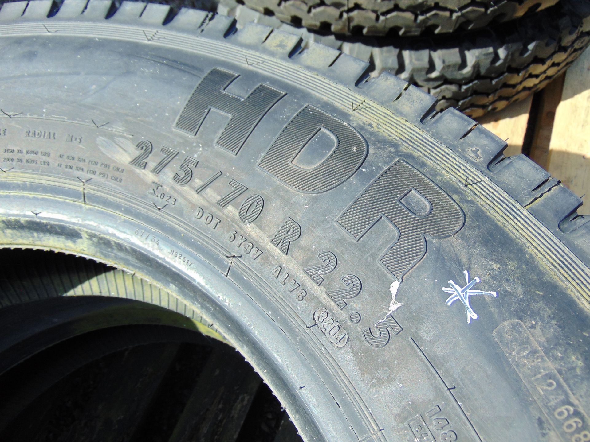 2 x Continental Regional Traffic 275/70 R22.5 Tyres - Image 5 of 6