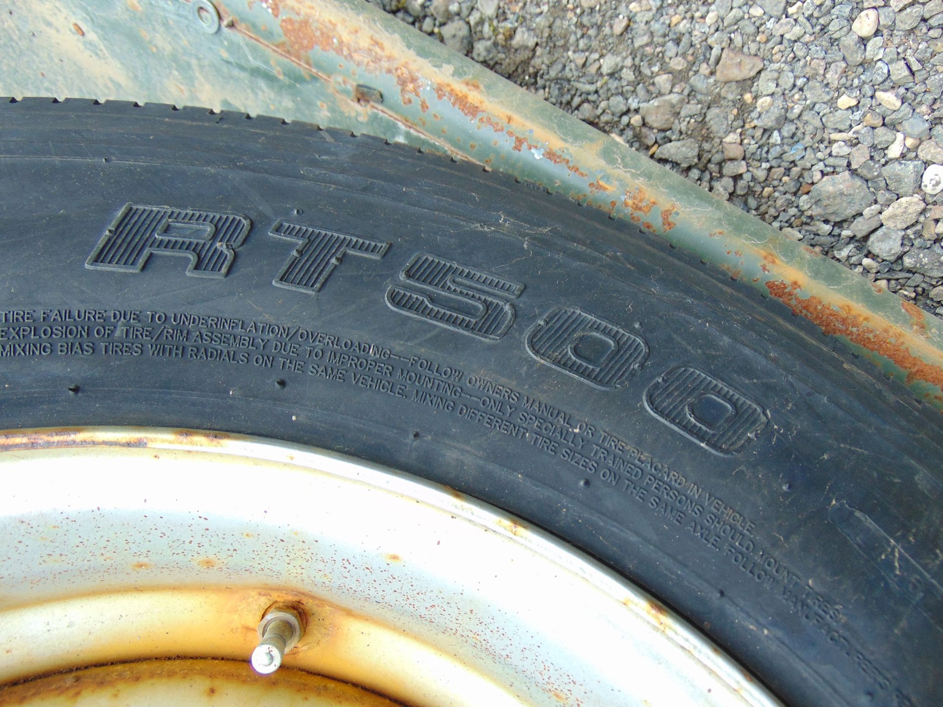 5 x Double Coin RT500 215/75 R17.5 Tyres with 6 Stud Rims - Bild 4 aus 7