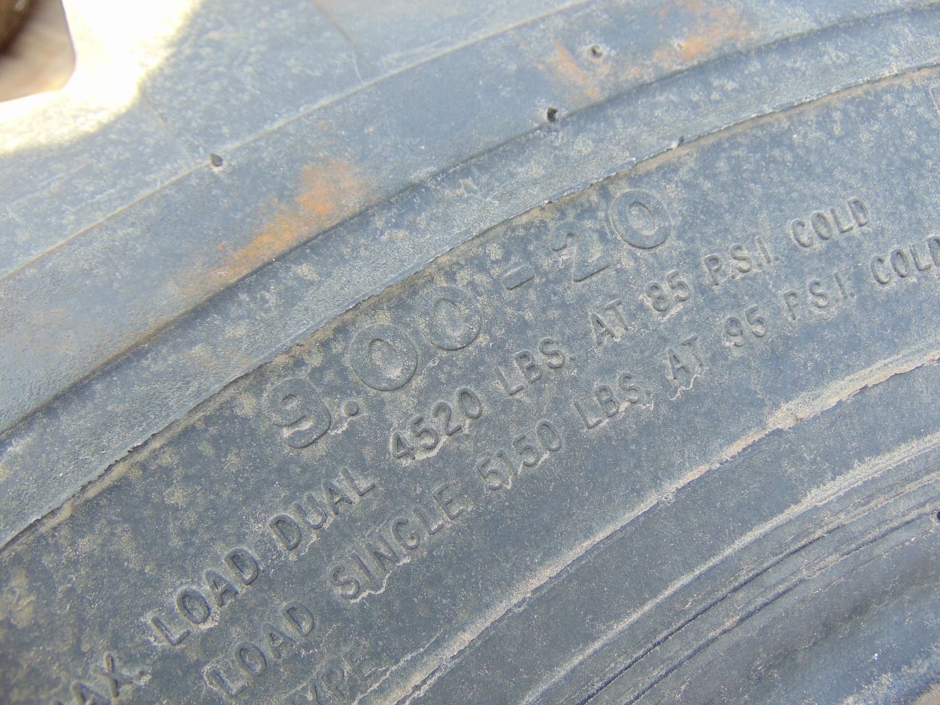 4 x S.T.A. 9.00-20 Crossply Tyres - Image 5 of 5