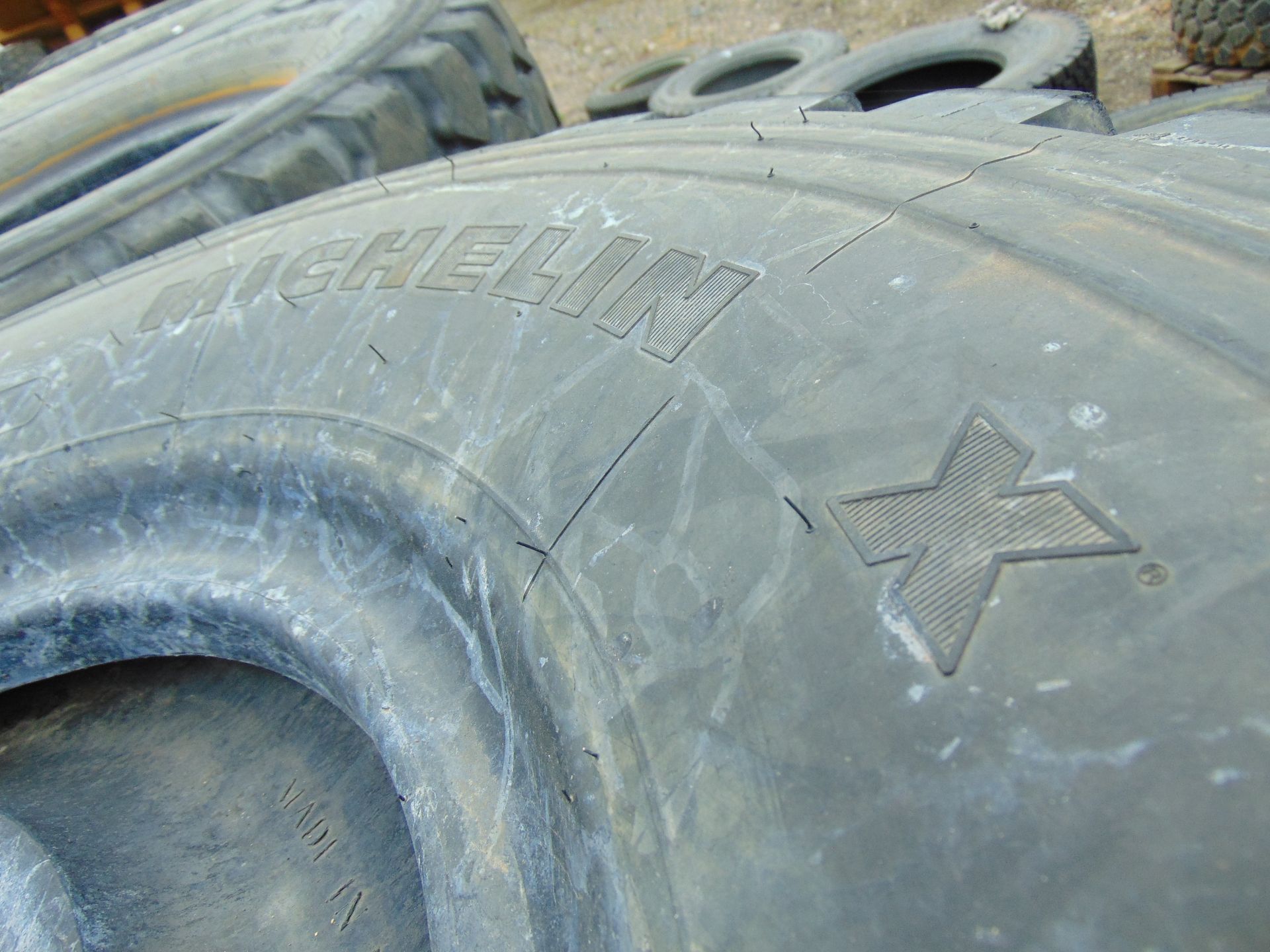 4 x Michelin XZL 395/85 R20 Tyres - Image 4 of 5