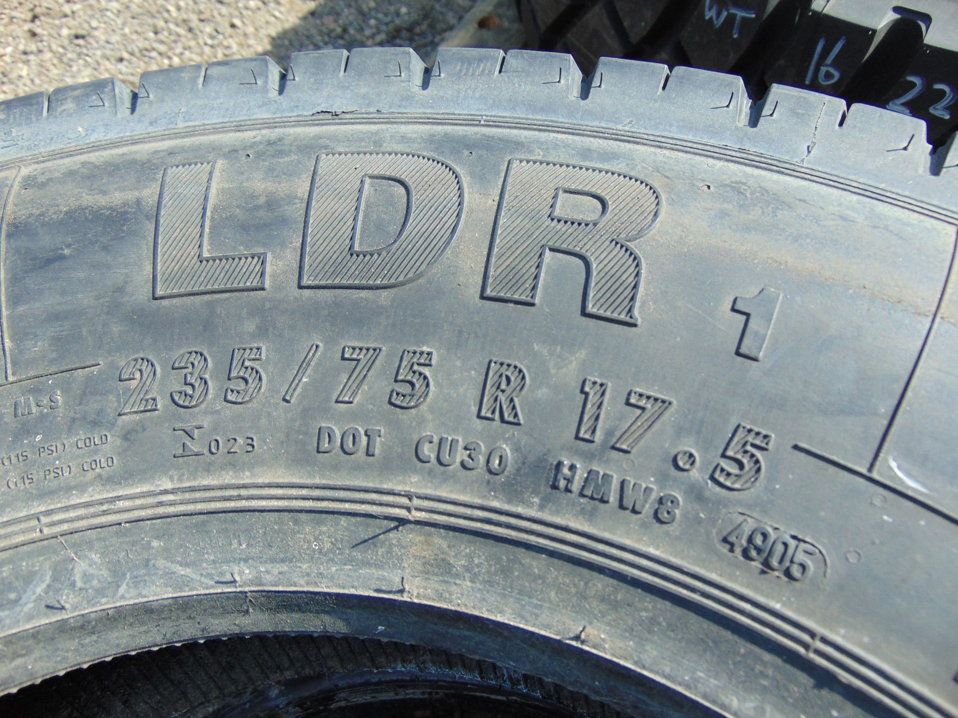 2 x Continental LDR Regional Traffic 235/75 R17.5 Tyres complete with tyre studs - Image 5 of 6