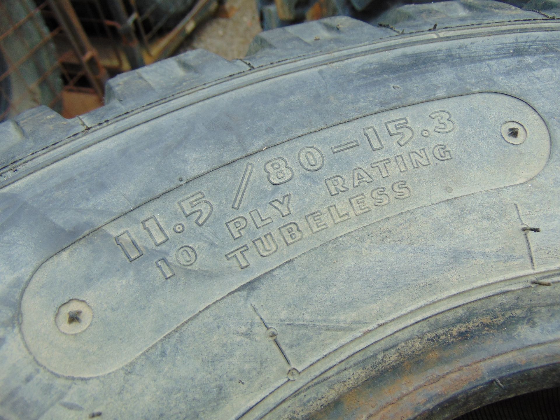 3 x Goodyear 11.5/80-15.3 Tyres - Image 6 of 6