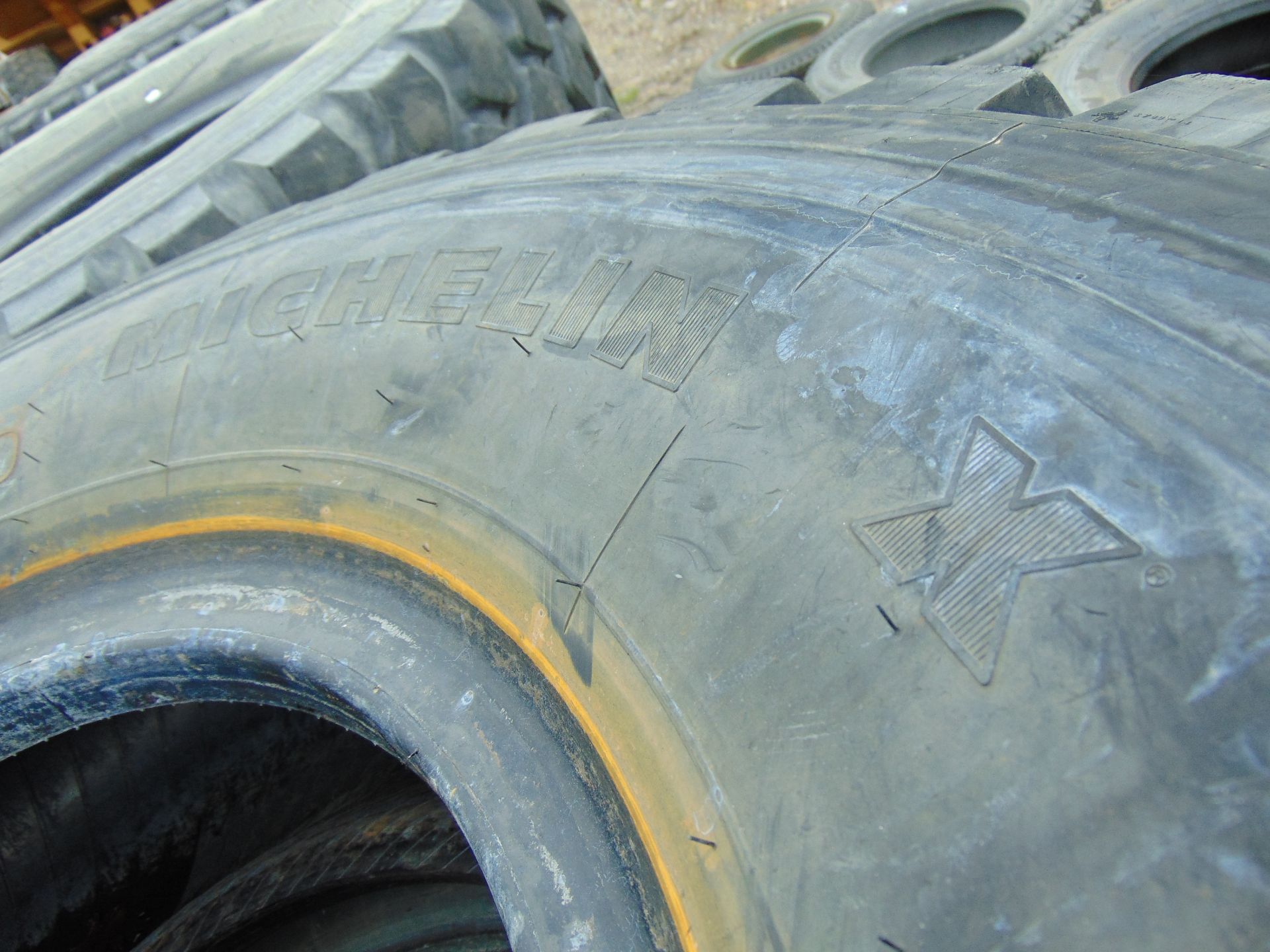 4 x Michelin XZL 395/85 R20 Tyres - Image 4 of 5