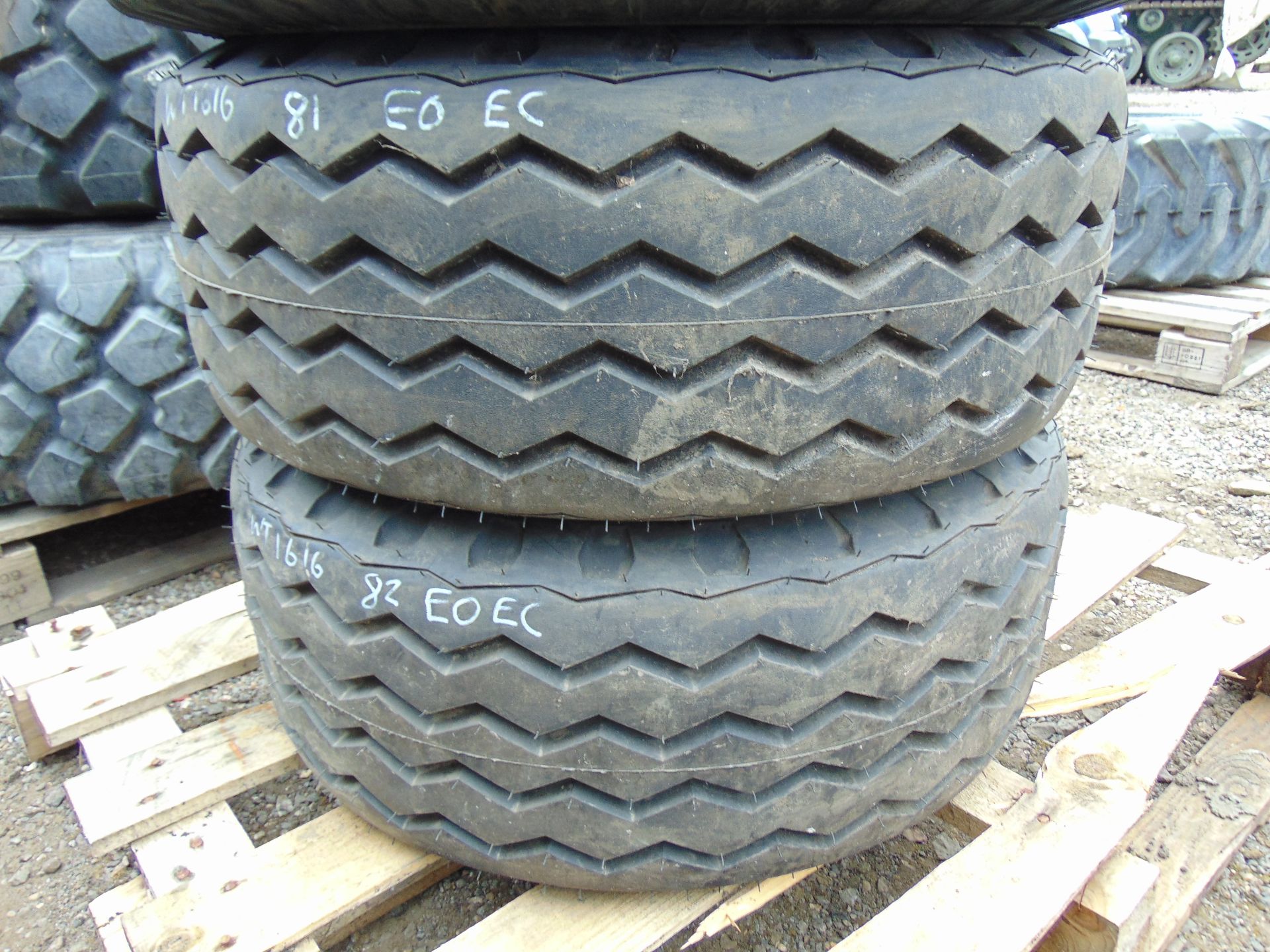 3 x Goodyear 11.5/80-15.3 Tyres - Image 2 of 6