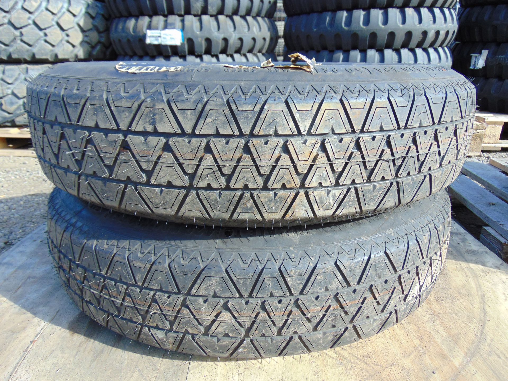 2 x Continental 175/80 R19 Tyres with 5 Stud Rims - Image 2 of 6