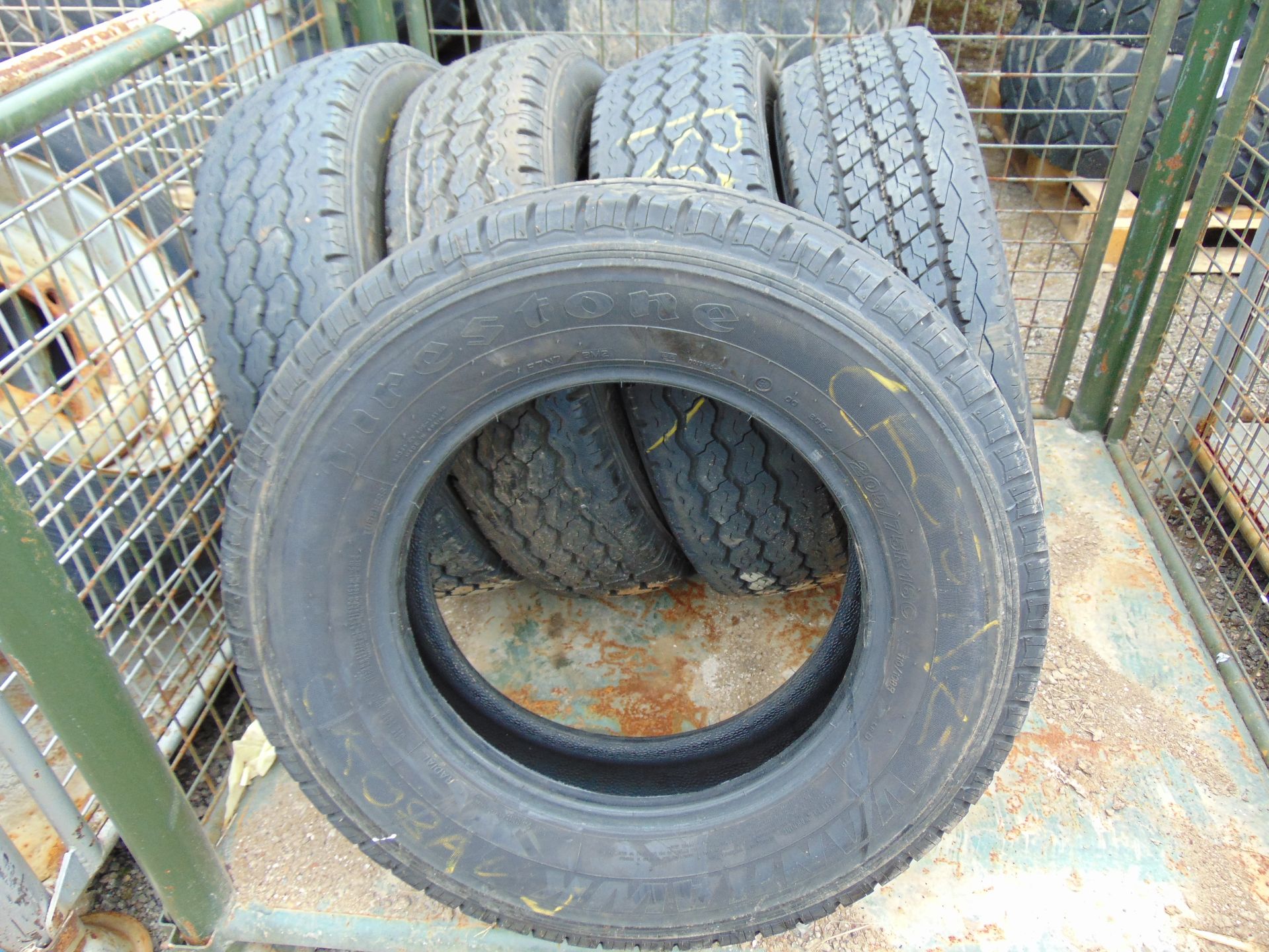 5 x Mixed Brand 205/75 R16C Tyres