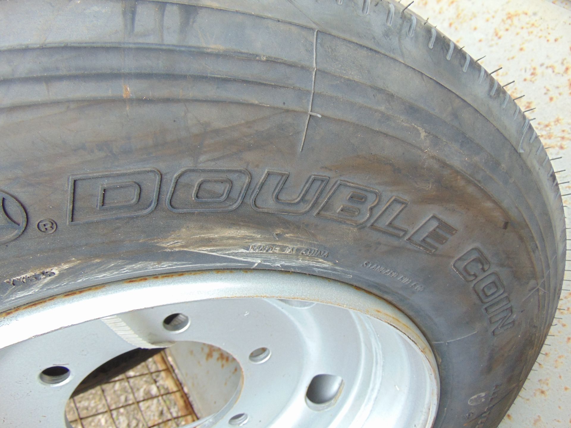 4 x Double Coin RT500 215/75 R17.5 Tyres with 6 Stud Rims - Bild 3 aus 6