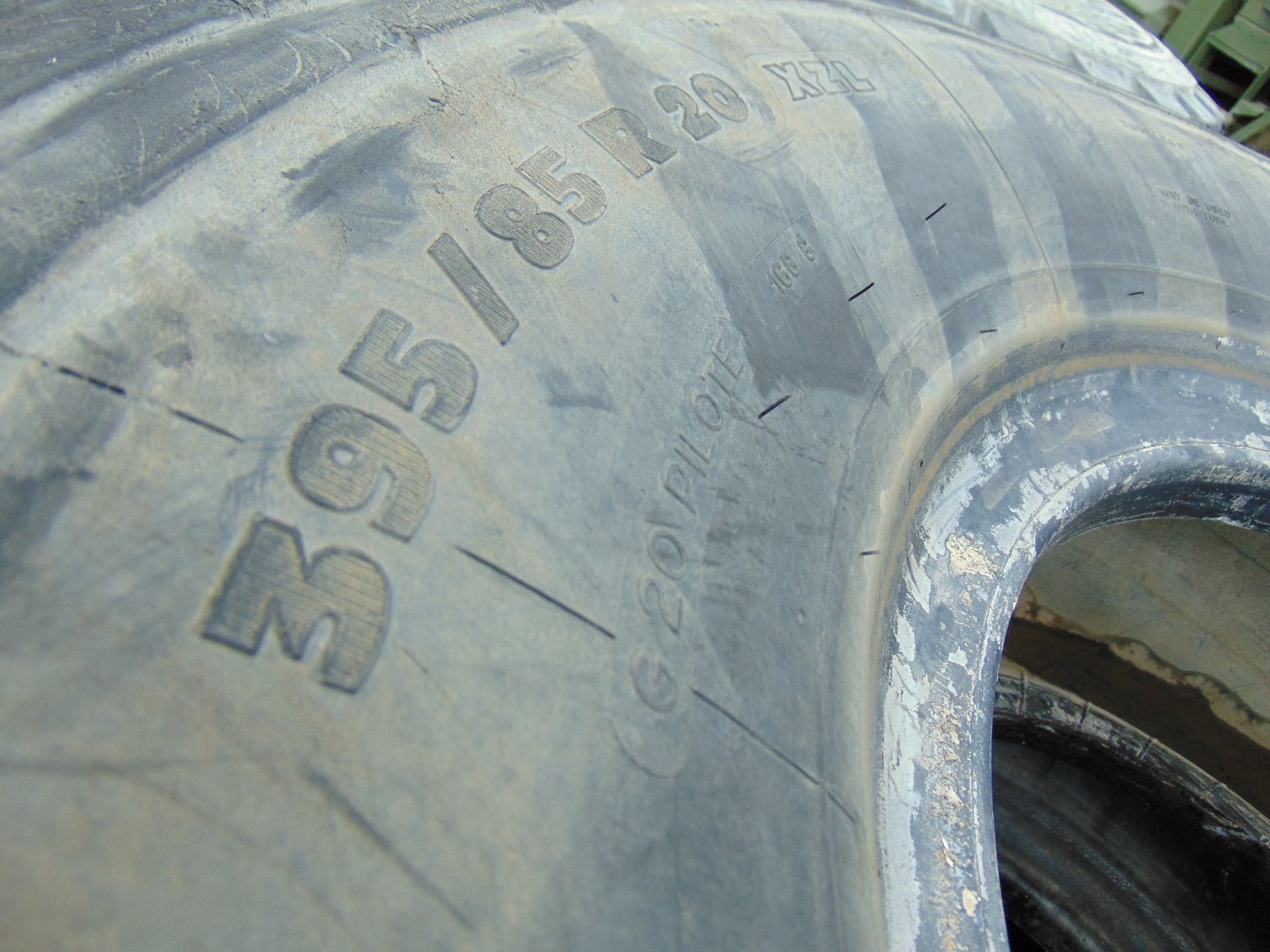 4 x Michelin XZL 395/85 R20 Tyres - Image 5 of 5