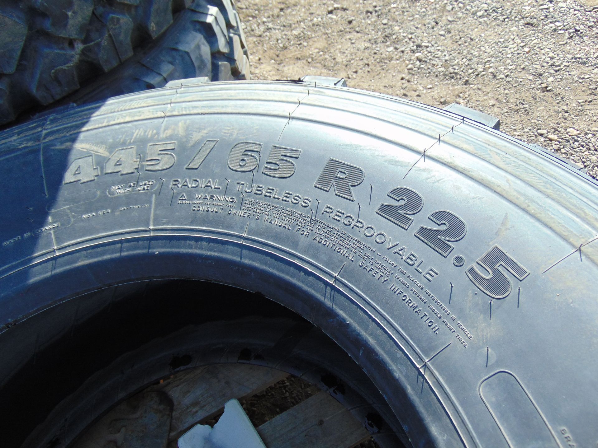 1 x Michelin 445/65 R22.5 XZL Tyre - Image 6 of 6