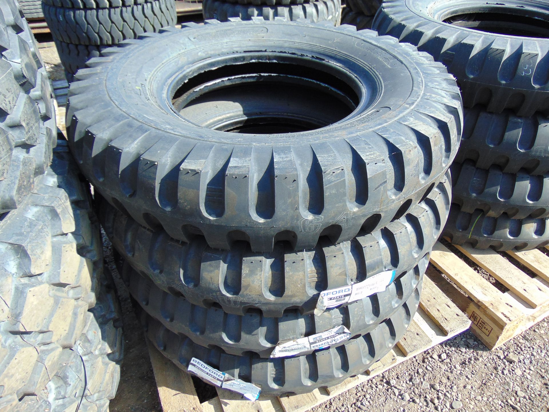 4 x S.T.A. 9.00-20 Crossply Tyres