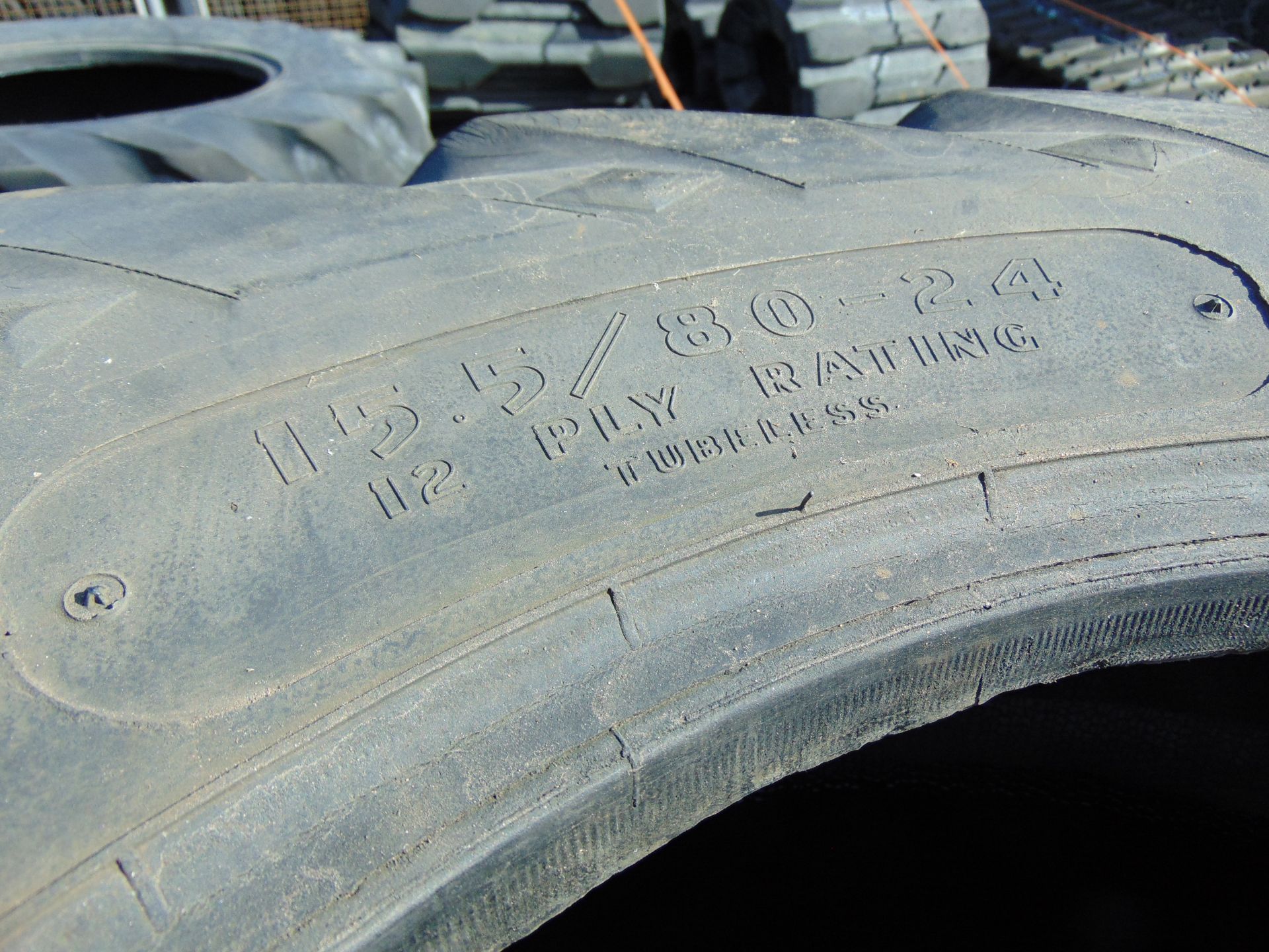 3 x Goodyear Sure Grip 15.5/80-24 Tyres - Image 5 of 6