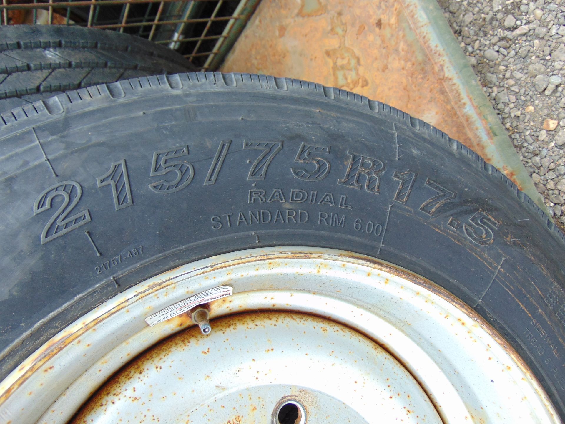 6 x Sailun S637 215/75 R17.5 Tyres with 6 Stud Rims - Image 5 of 7