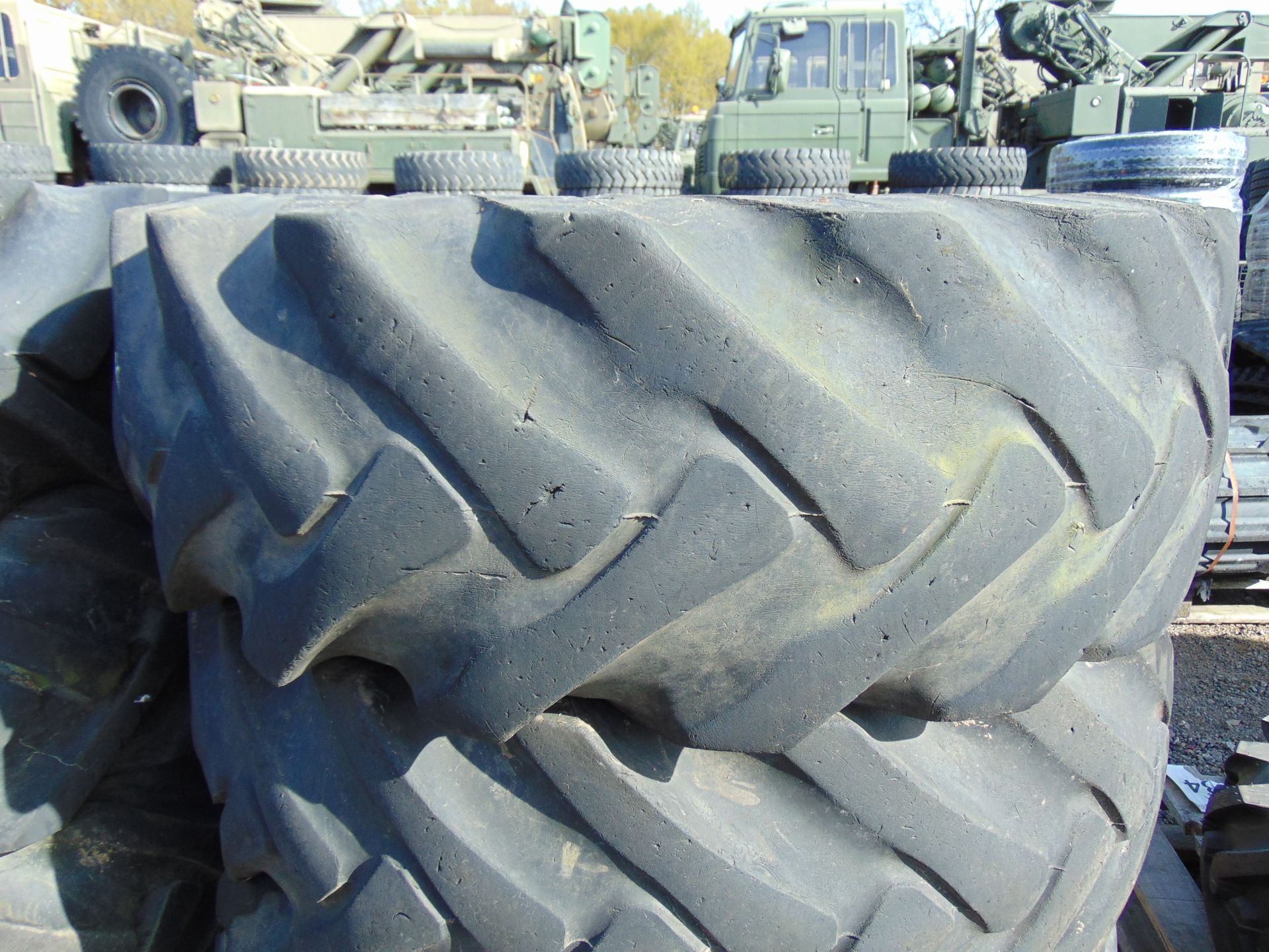 3 x Goodyear Sure Grip 15.5/80-24 Tyres - Image 2 of 6