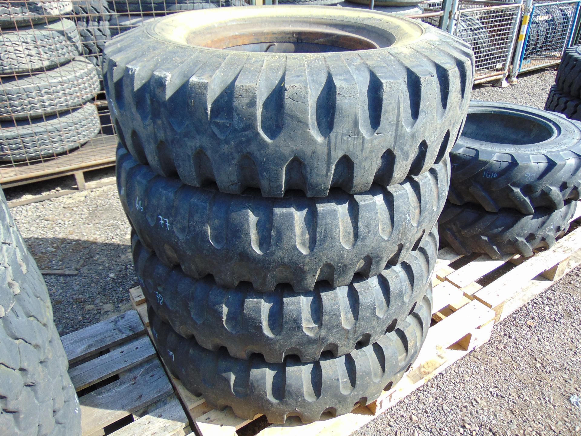 4 x Goodyear 12.00-20 14 Ply Tyres