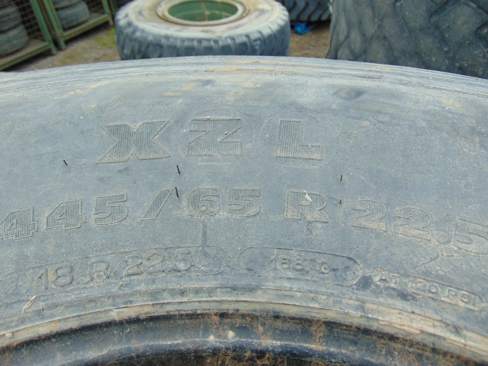 10 x Michelin XZL 445/65 R20 Tyres - Image 7 of 7