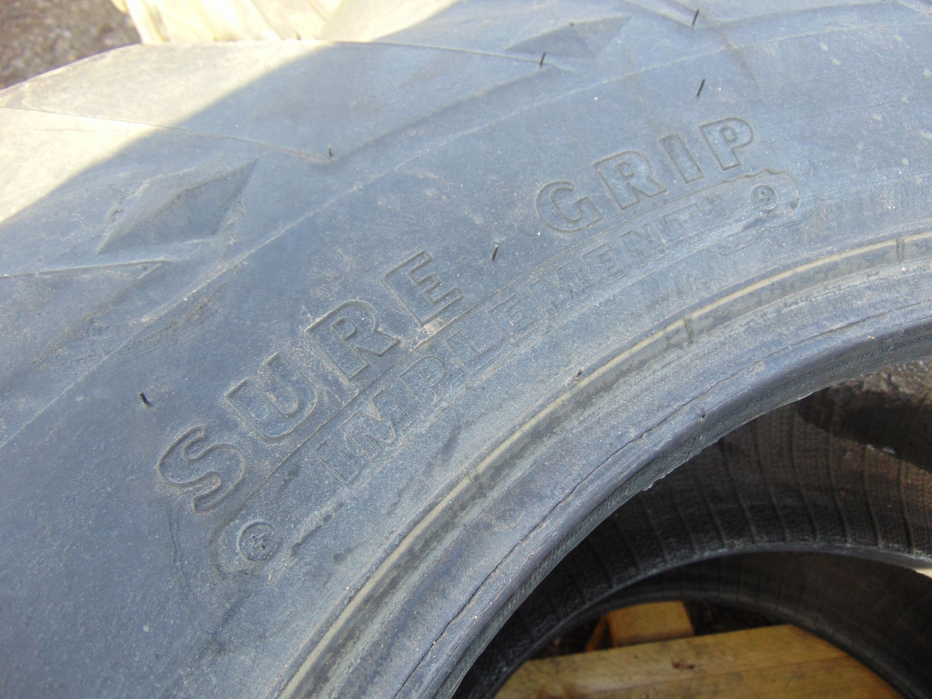 2 x Goodyear Sure Grip 15.5/80-24 Tyres - Image 6 of 6