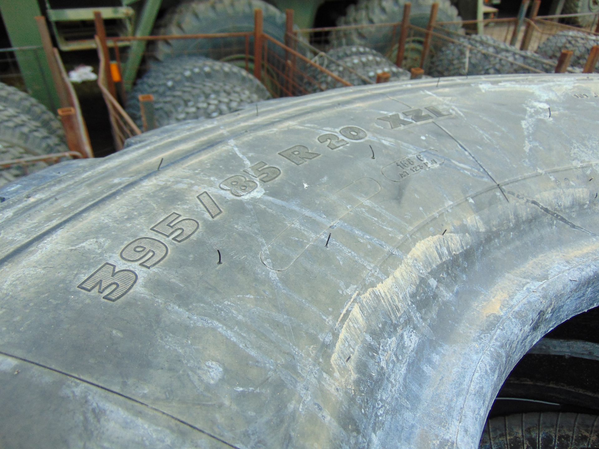 4 x Michelin XZL 395/85 R20 Tyres - Image 5 of 5