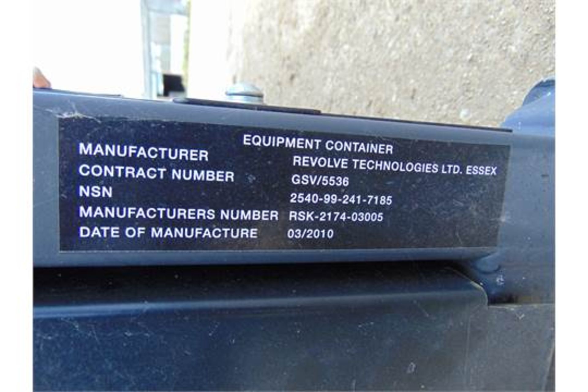 Unissued Heavy Duty Stackable Equipment Container - Image 5 of 7
