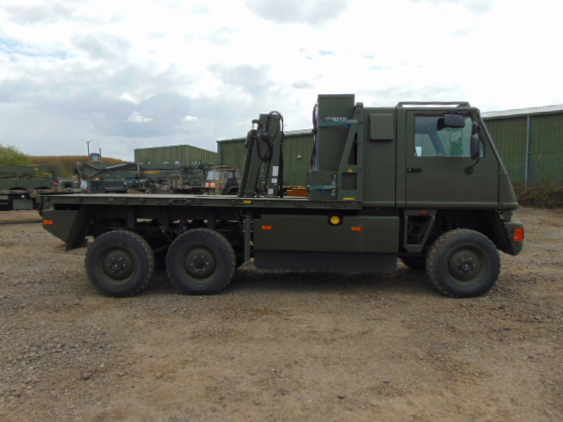 Ex Reserve Left Hand Drive Mowag Bucher Duro II 6x6 Crane Truck - Image 8 of 19