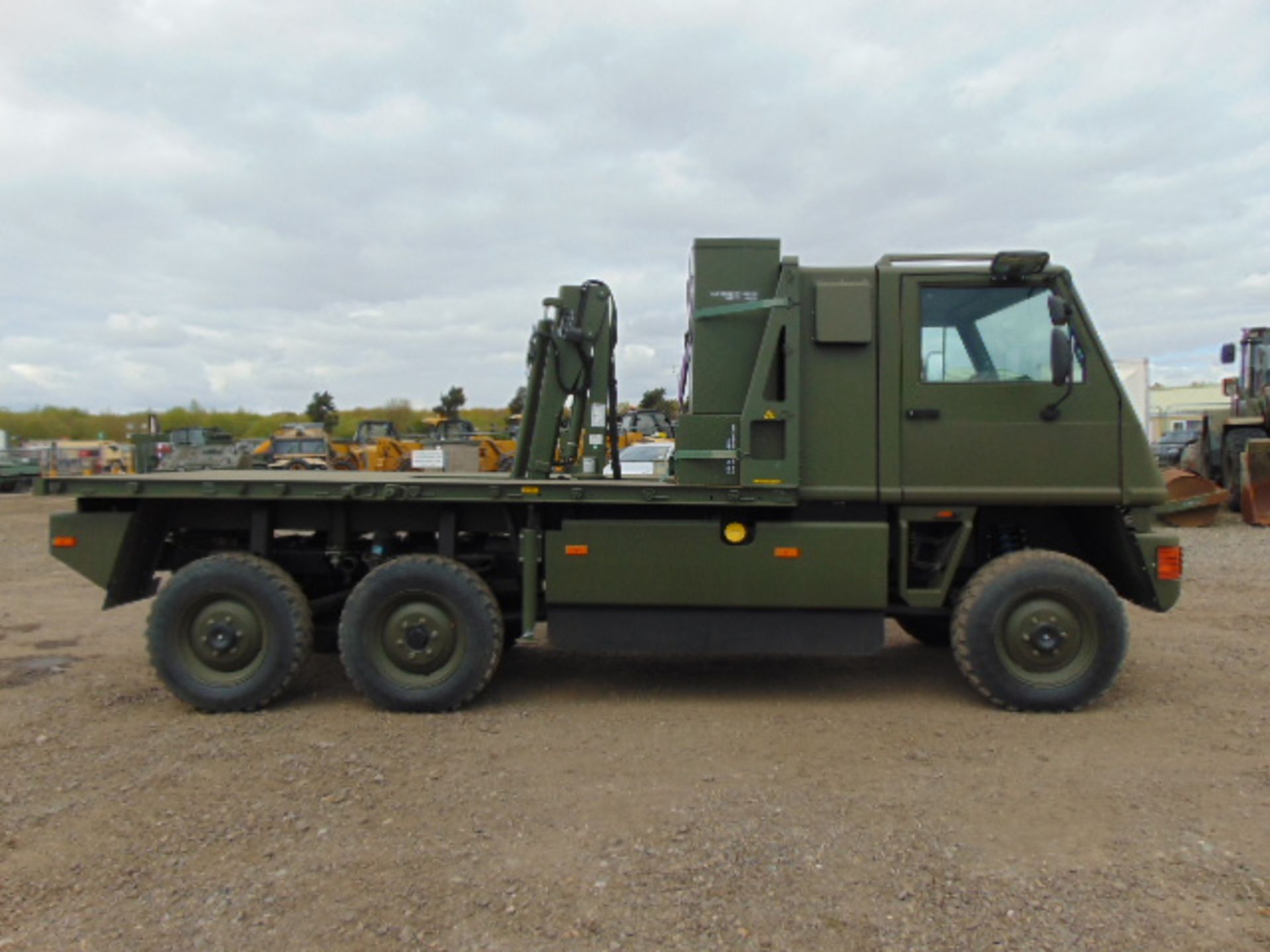 Ex Reserve Left Hand Drive Mowag Bucher Duro II 6x6 Crane Truck - Image 8 of 18