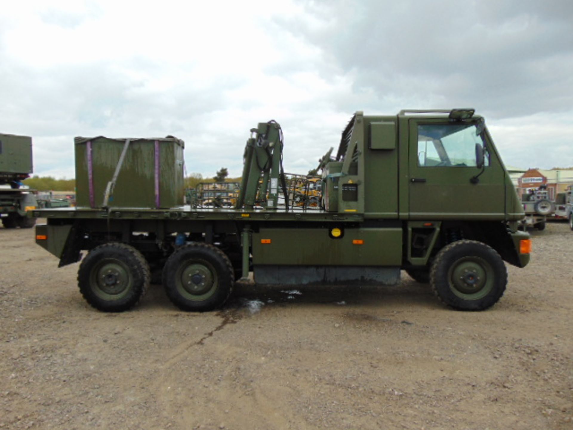 Ex Reserve Left Hand Drive Mowag Bucher Duro II 6x6 Crane Truck - Image 8 of 18