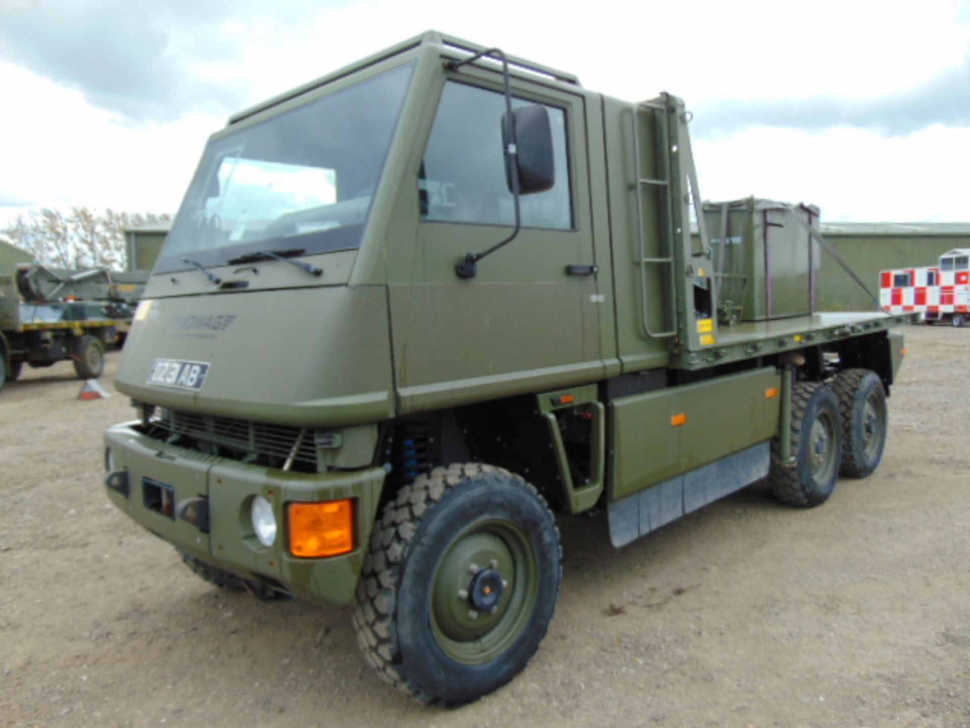 Ex Reserve Left Hand Drive Mowag Bucher Duro II 6x6 Crane Truck - Image 3 of 18