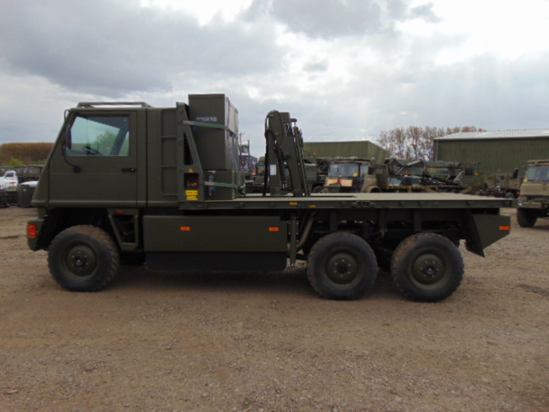 Ex Reserve Left Hand Drive Mowag Bucher Duro II 6x6 Crane Truck - Image 4 of 18