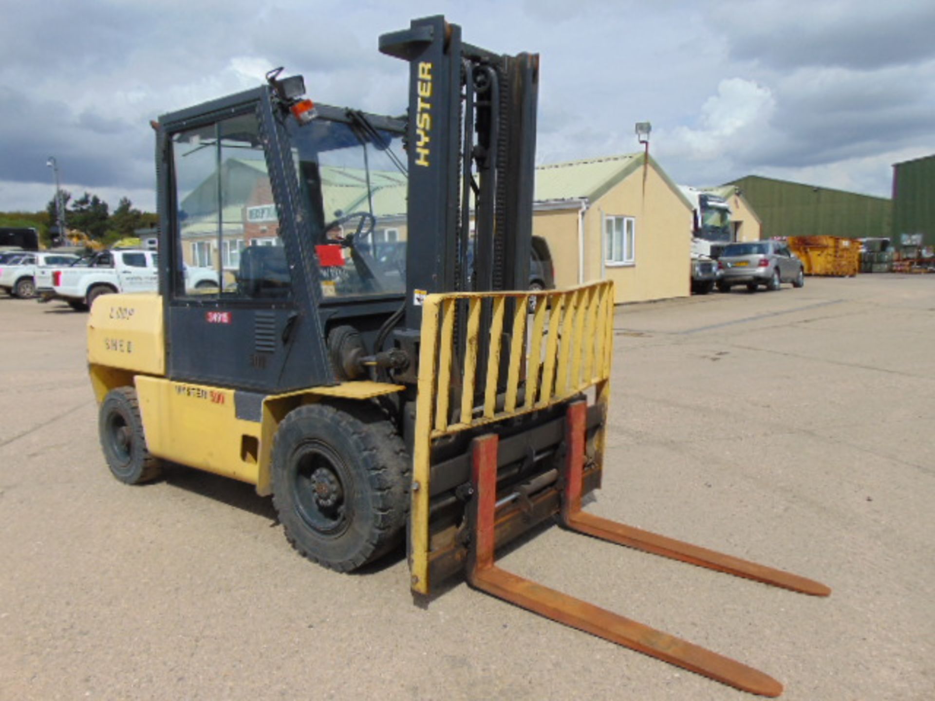 Hyster H5.00XL Counter Balance Diesel Forklift ONLY 463 Hours! - Image 12 of 21