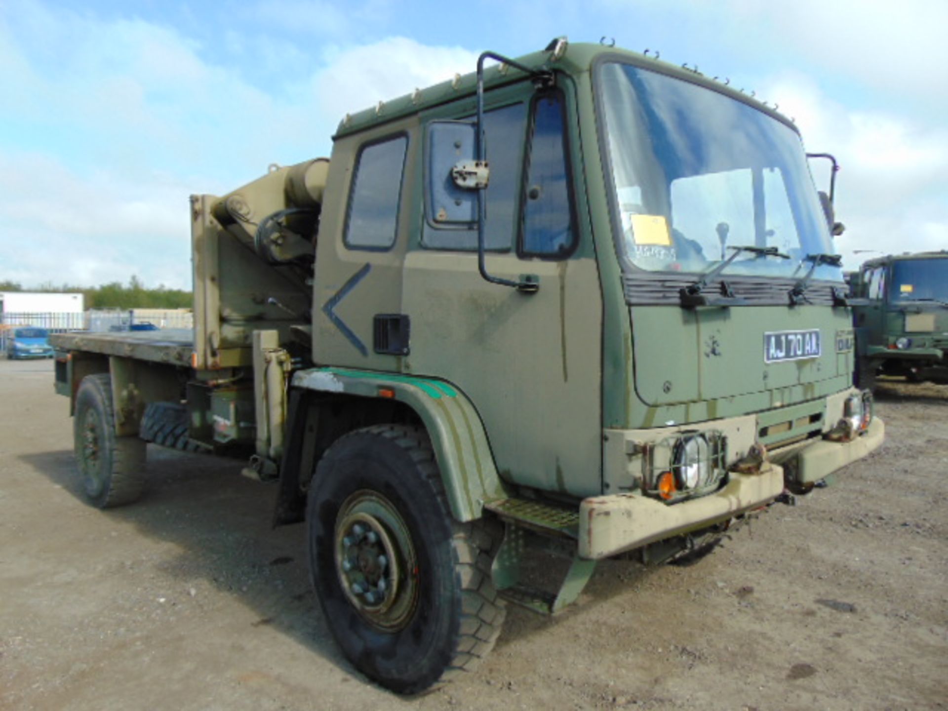 Leyland DAF 4X4 Truck complete with Atlas Crane - Image 3 of 17