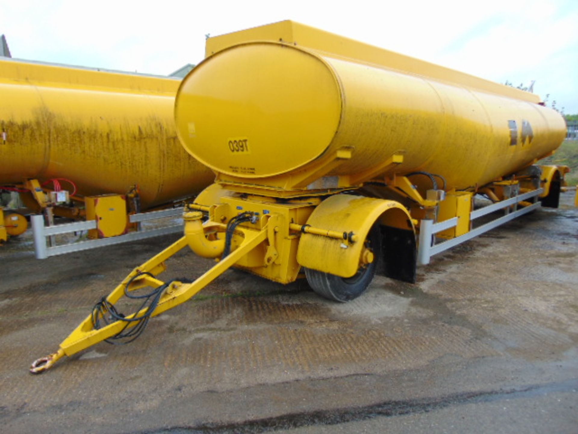 24000 Ltr Twin Axle Fluid Transfer Tanker Trailer