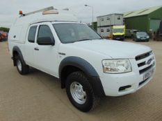 2008 Ford Ranger Super Cab 2.5TDCi 4x4 Pick Up C/W Toolbox Back