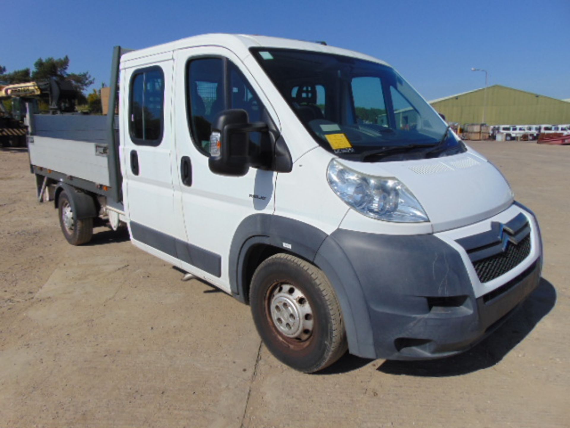 Citroen Relay 7 Seater Double Cab Dropside Pickup