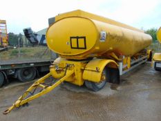 24000 Ltr Twin Axle Fluid Transfer Tanker Trailer