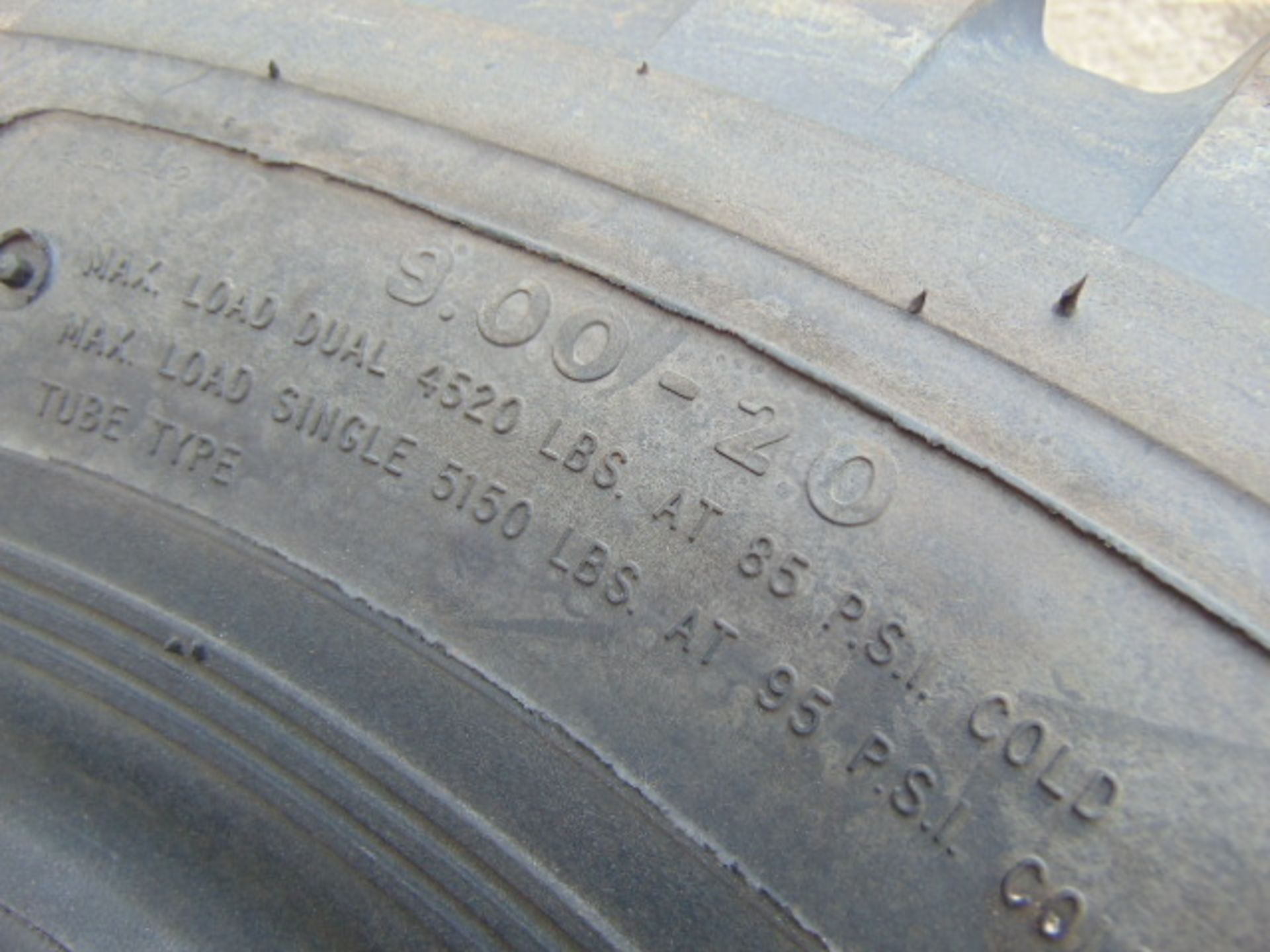 4 x S.T.A. 9.00-20 Crossply Tyres - Image 5 of 5