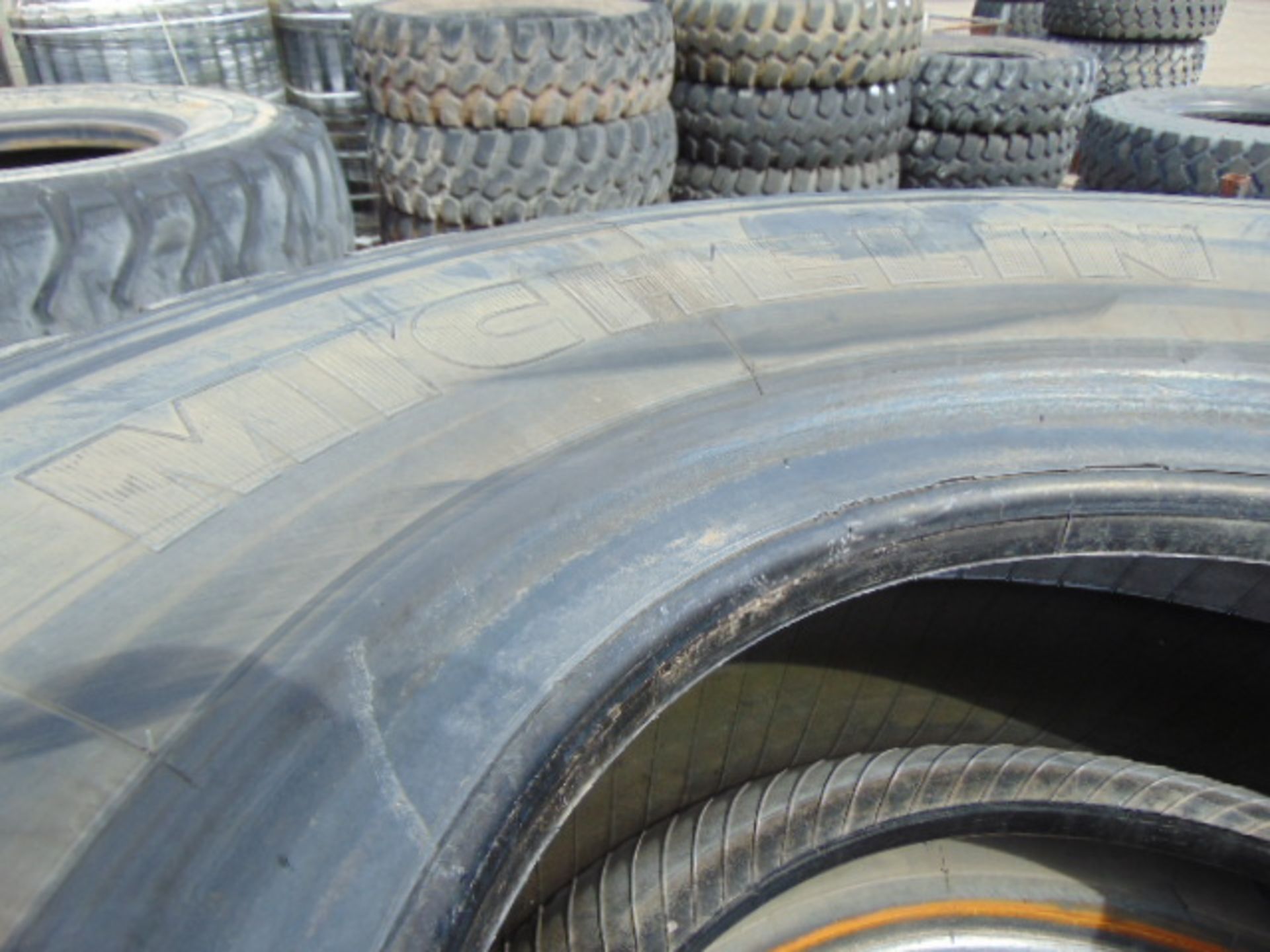 4 x Michelin 365/85 R20 XZL Tyres - Image 4 of 5