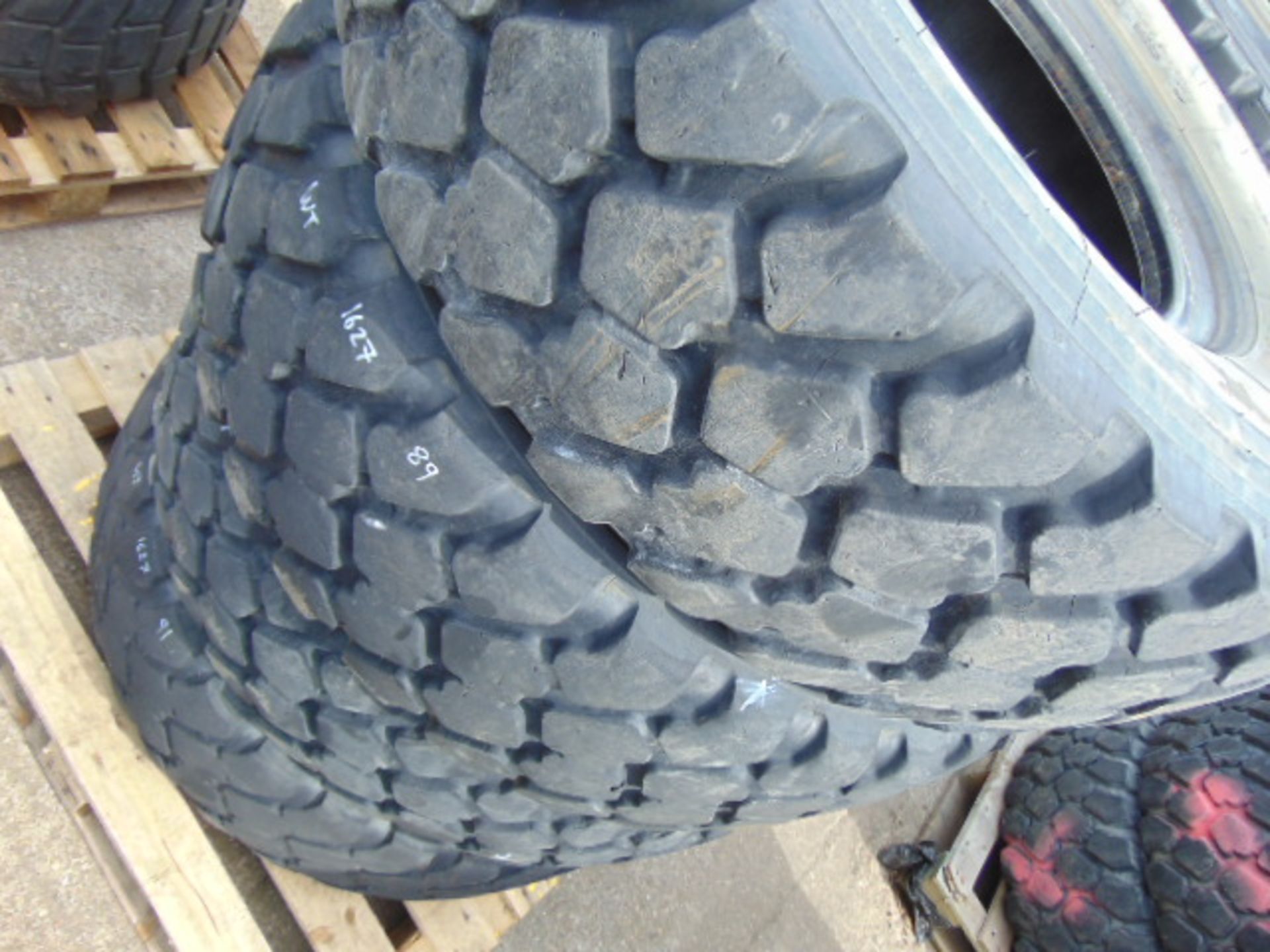 4 x Michelin 365/85 R20 XZL Tyres - Image 3 of 5