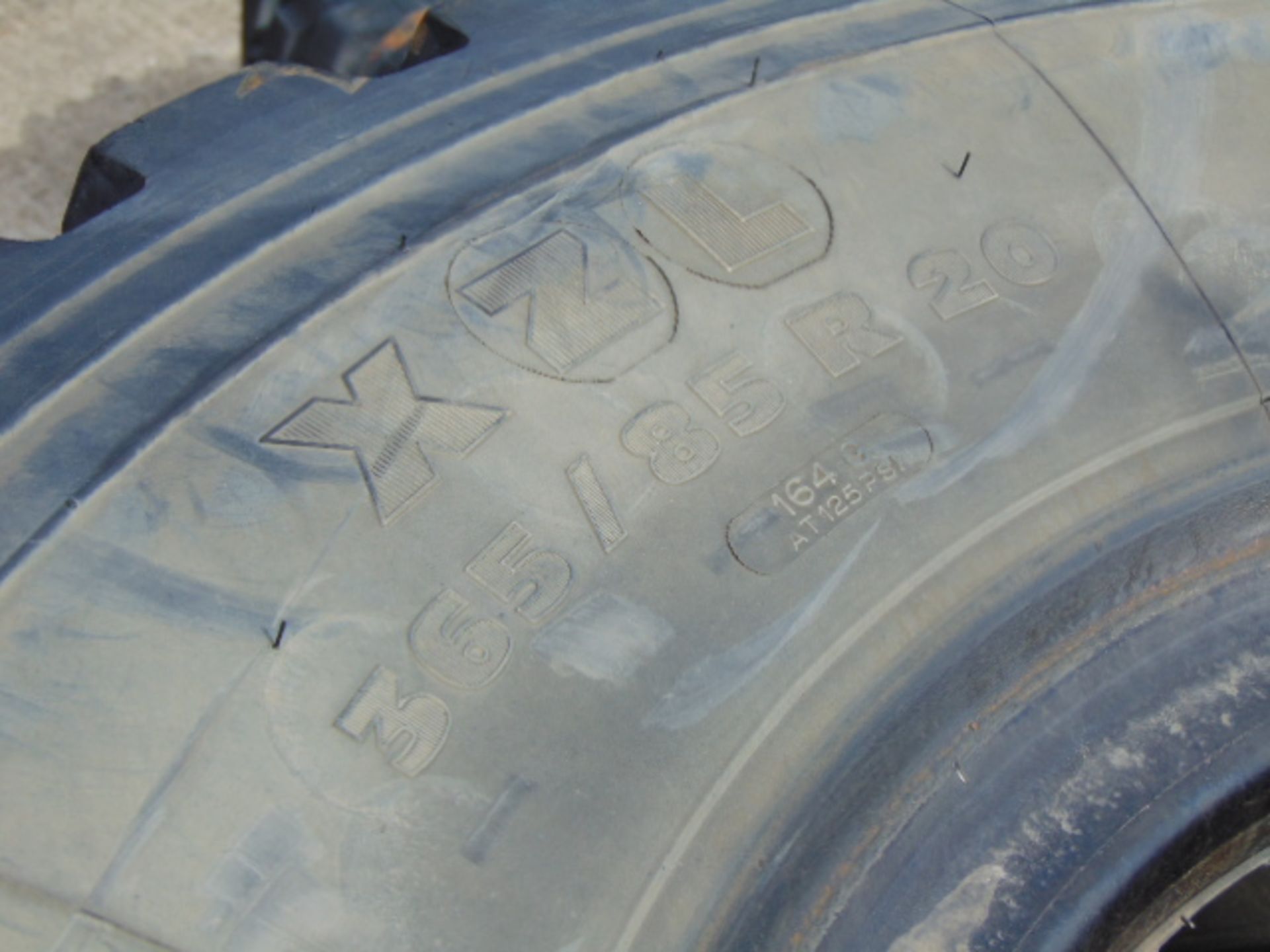 4 x Michelin 365/85 R20 XZL Tyres - Image 5 of 5