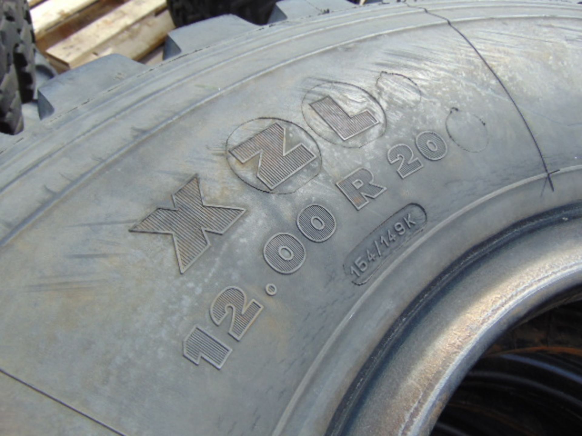 3 x Michelin 12.00 R20 XZL Tyres - Image 5 of 5