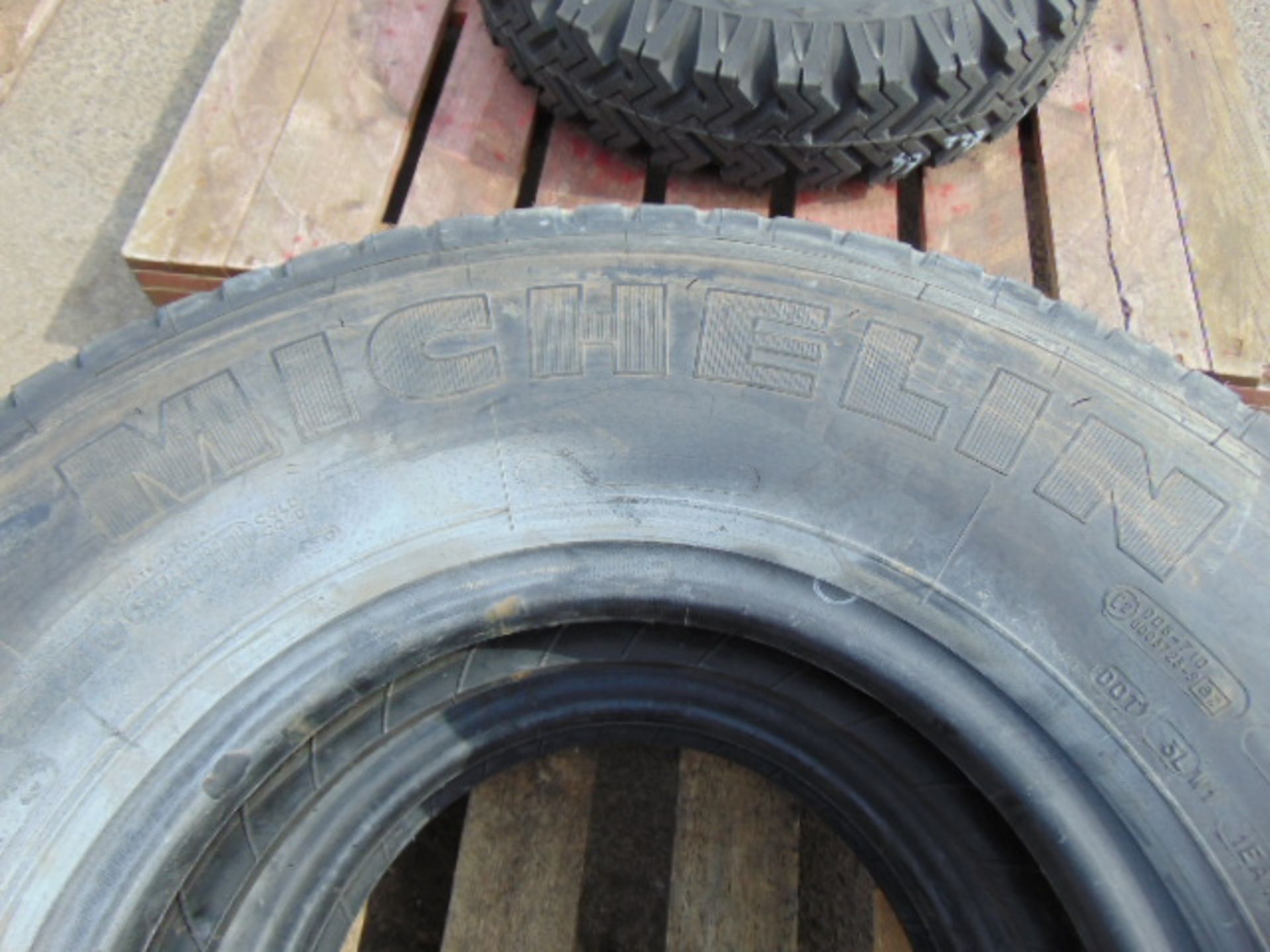 2 x Michelin 8.25 R16 XZA Tyres - Image 4 of 5