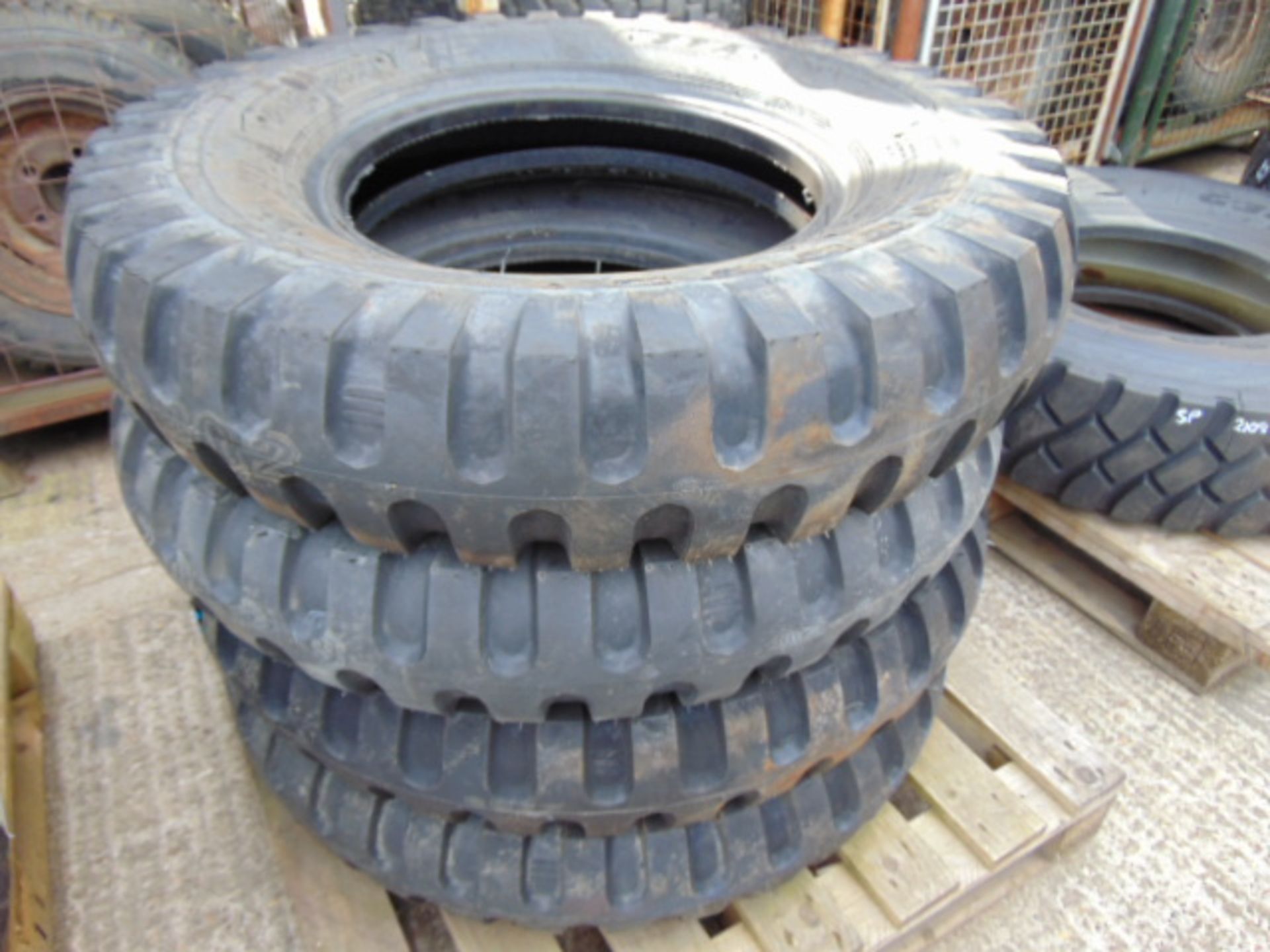 4 x S.T.A. 9.00-20 Crossply Tyres