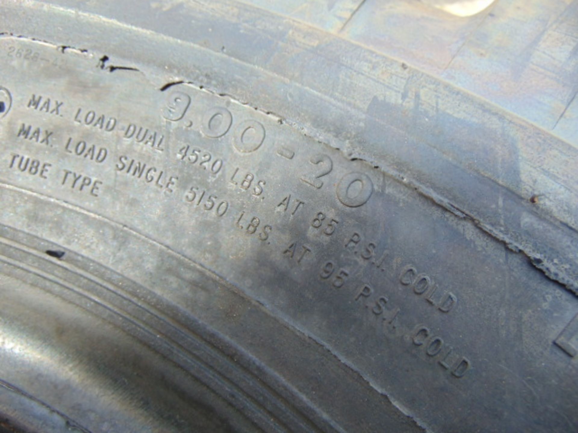 4 x S.T.A. 9.00-20 Crossply Tyres - Image 5 of 5